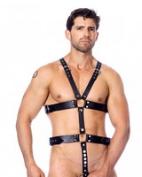 / Body harness with cockring  Ø 40/50 mm