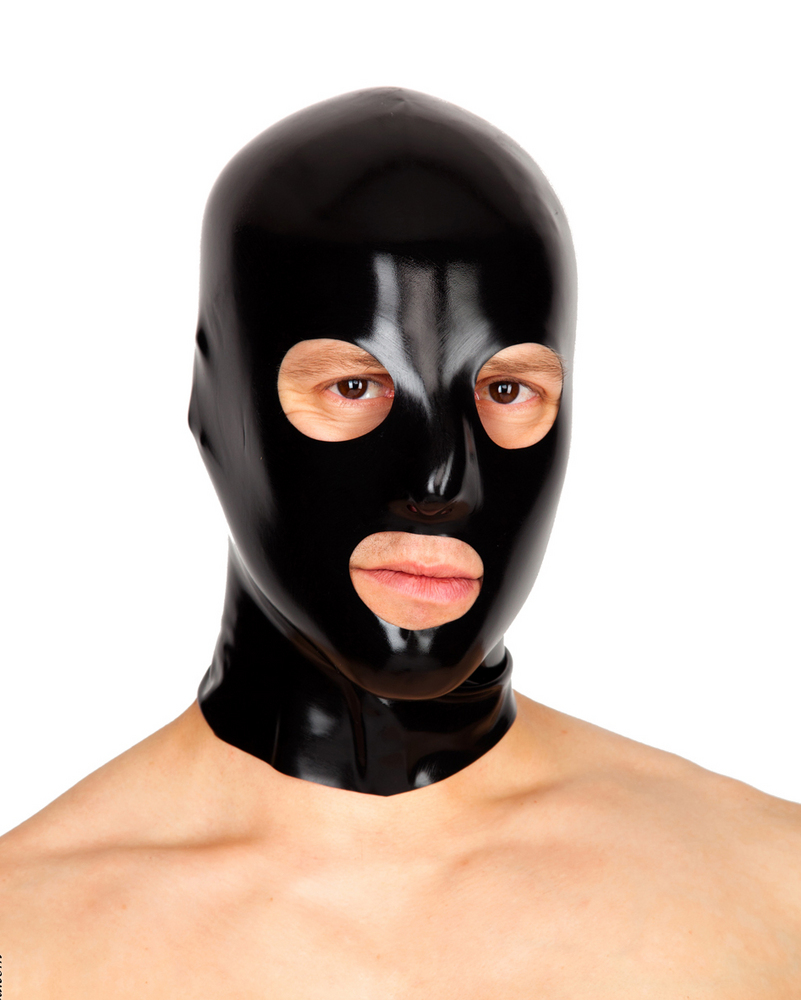 Anatomical mask black  