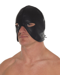 Leather executioners hood 