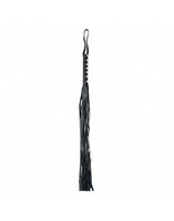 Leather whip 12 strings 62 cm