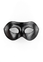Eye Mask -Imitation Leather - Black