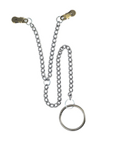 / Nipple clamps with chain and ring    