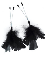 Nipple clamps with feathers 