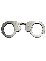 / Metal handcuffs With Hoop Nickle