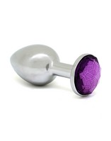  Jewel plug purple