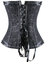 Lace burlesque corset