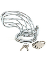 / Male chastity device with padlock 