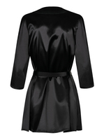 Satinia robe color: black