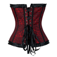 / Midnight Embroidered Corset