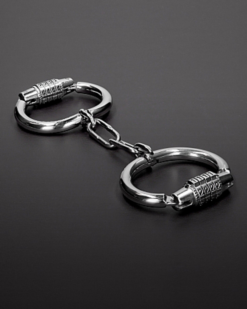 Handcuffs with combination lock  