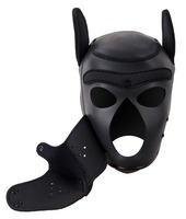 / Ouch Puppy Play - Neoprene Puppy Hood - Black