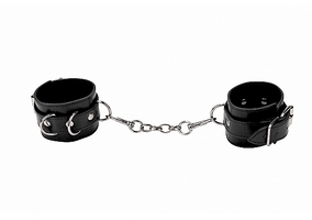 Leather Cuffs - Black