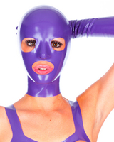 Anatomical mask lilac
