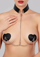 / Collar with Detachable Pasties