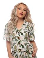 Sue tropical palm shirt