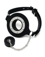 / Mouthgag with opening and stopper 