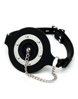 / Mouthgag with opening and stopper 