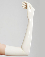   White gloves