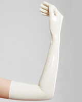 / White gloves