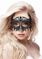 / Empress Black Lace Mask - Black