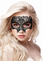 / Princess Black Lace Mask - Black