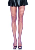  Lycra Fishnet Pantyhose purple