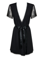 / Miamor robe & thong black