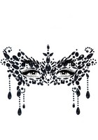 Masquerade face jewels sticker