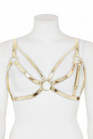 Open Harness bra gold