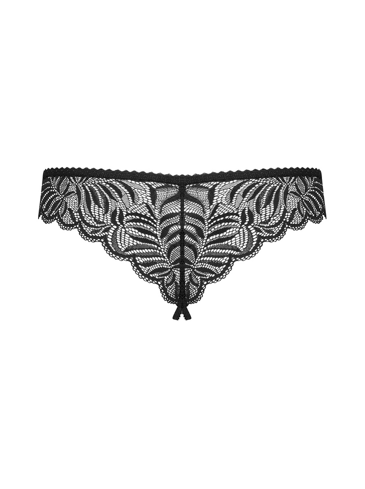 Contica crotchless thong   
