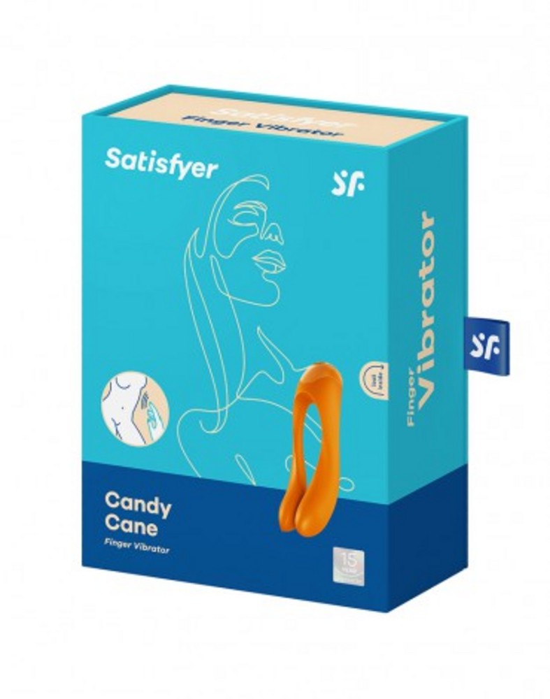 Satisfyer Candy Cane - Finger Vibrator  