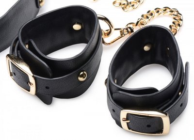 Gold Submission ankle cuffs