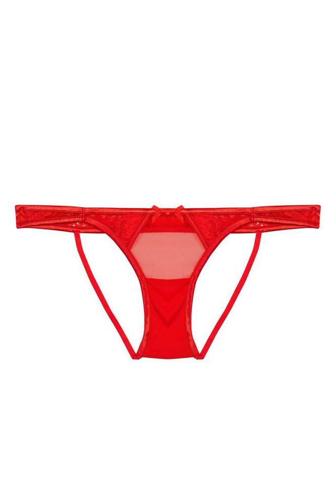  Leona Red Ouvert Brief  