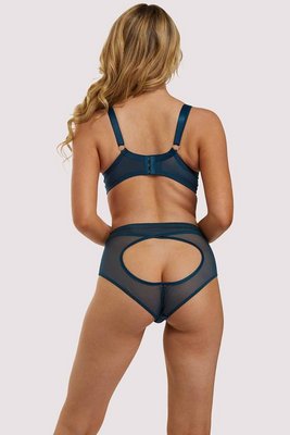 Firenza Open Back Teal Brief