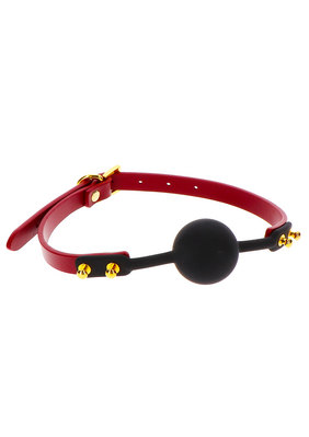 Silicone Ball Gag Red
