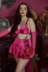 Hot Pink French Knicker 