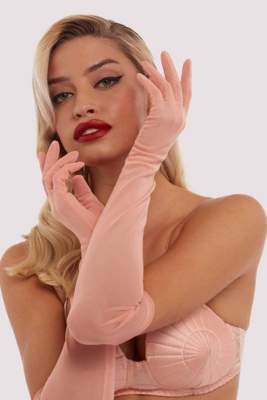 / Peach Gloves