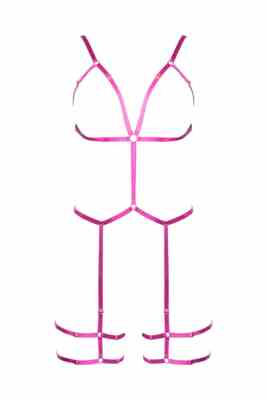 / Coccinelle Pride Pink body harness