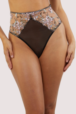 Mayla Floral  High Waisted Thong