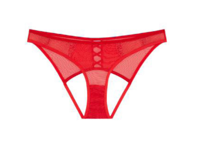  Isa red open back brief