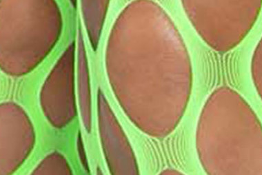 Pothole net pantyhose  green 