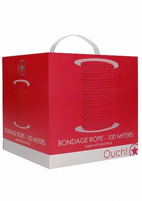 / Bondage Rope - 100 Meters - Red