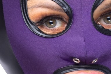 Heat Mask - purple 