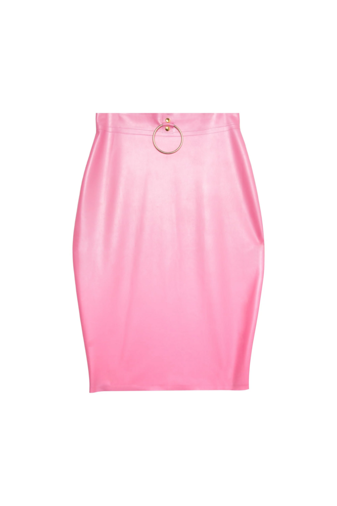 Imogen pink and ring Pencil skirt  