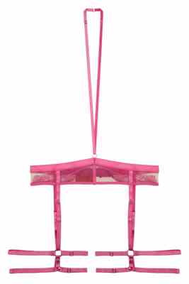 / After Dark Tasha pink  harness suspender