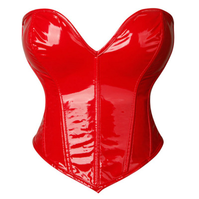 / Red Vintage  Overbust Corset