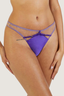 / Ramona purple thong