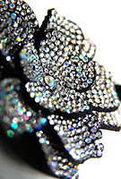 Crystal flower choker  