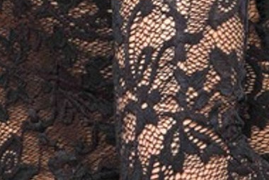 Psyche bodysuit of lace and wetlook 