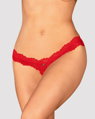  Amor cherries crotchless thong